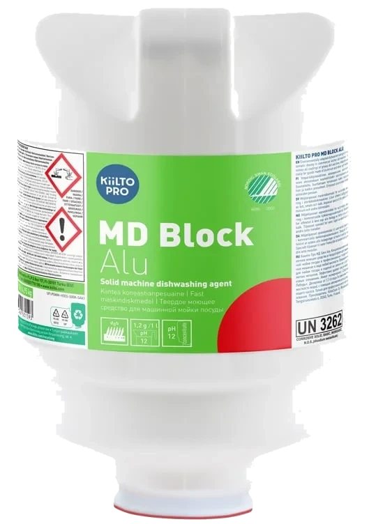 Maskinoppvask block alu  4,95kg