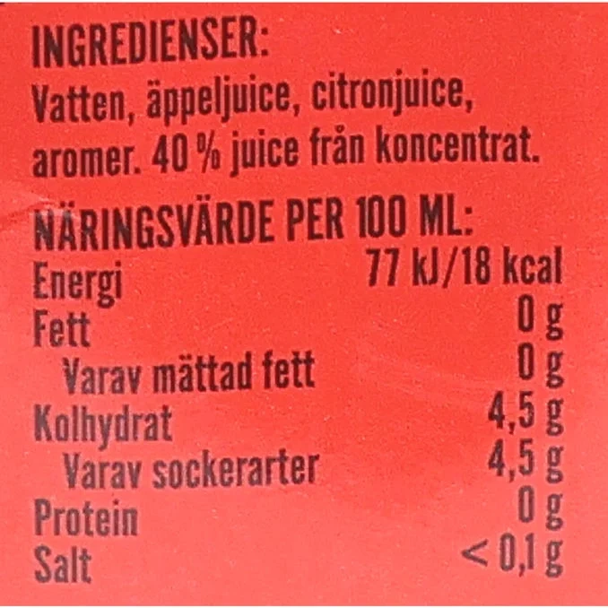 Fruktis Äpple 27-pack