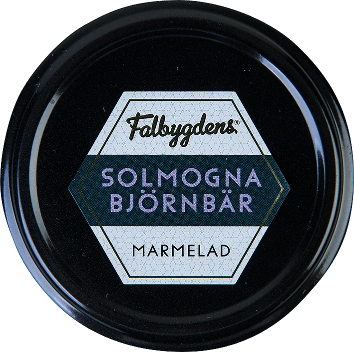 Solmogna björnbär marmelad