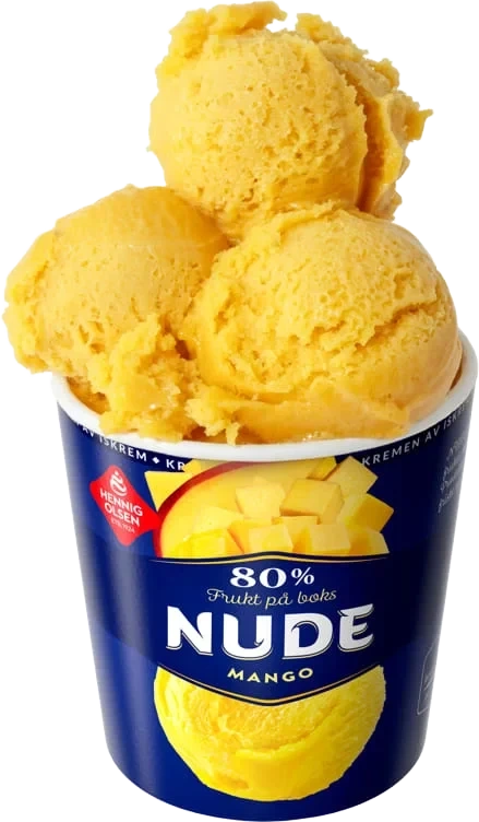 Nude Mango 80% Frukt 500ml Hennig-Olsen