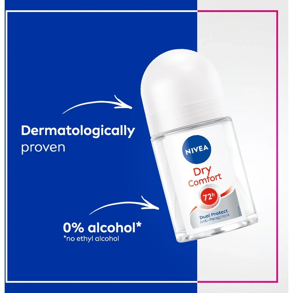 NIVEA Dry Comfort Roll On Mini