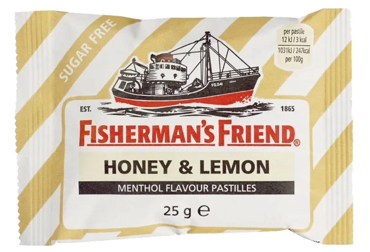 Fisherman's friend honey & lemon    25g