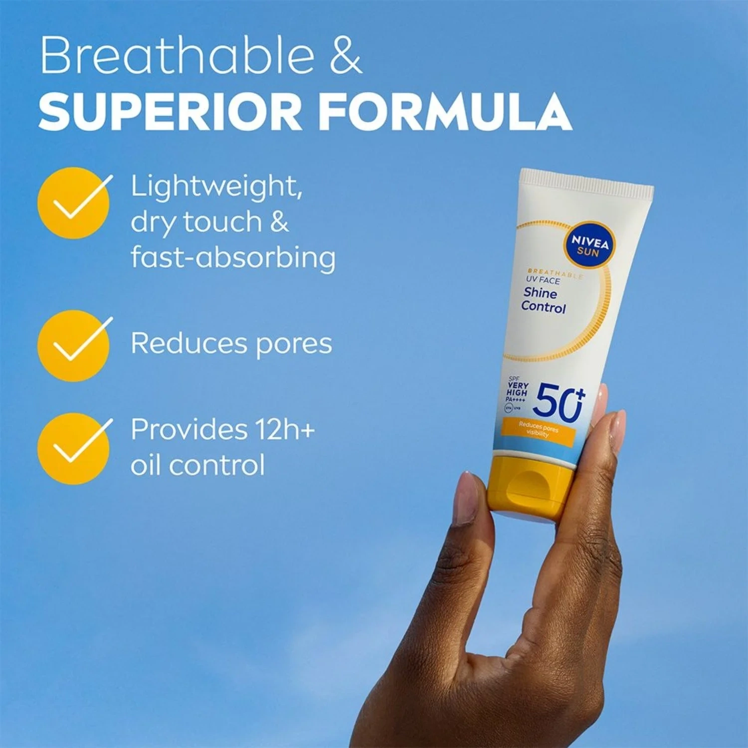 Solkräm Ansikte Shine Control spf 50+