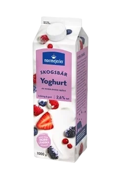 Norrmejerier Fruktyoghurt 2.6% Skogsbär