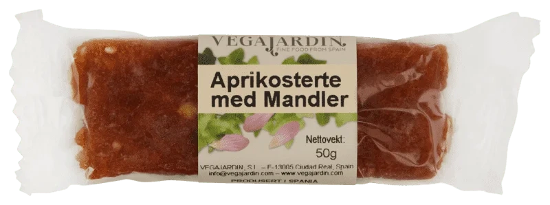 Aprikosterte Til Ost 50g