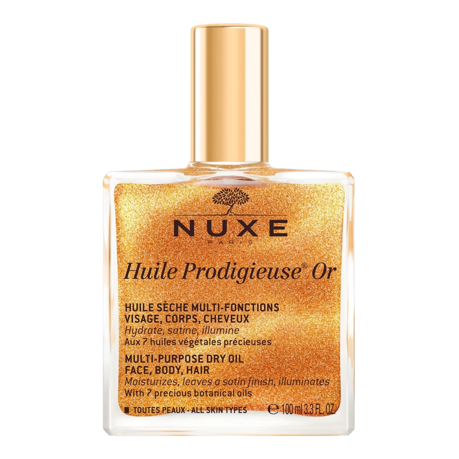 Nuxe Huile Prodigieuse Dry Oil Golden Shimmer 100 ml