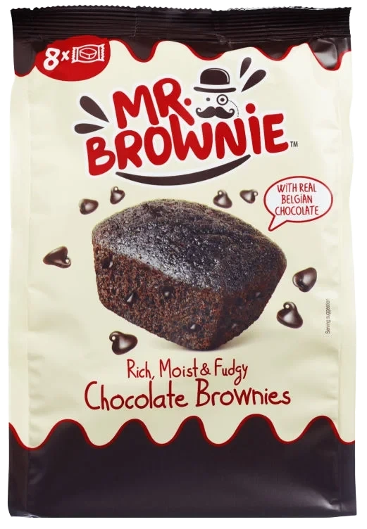 Mr Brownie Chocolate Brownies 200g