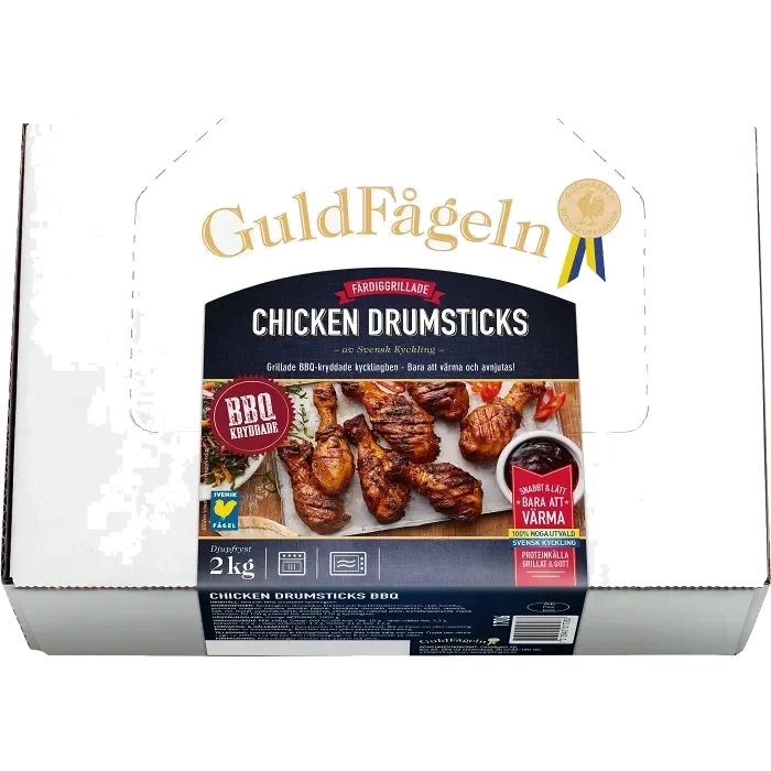 Chicken drumsticks Fryst 2kg Guldfågeln