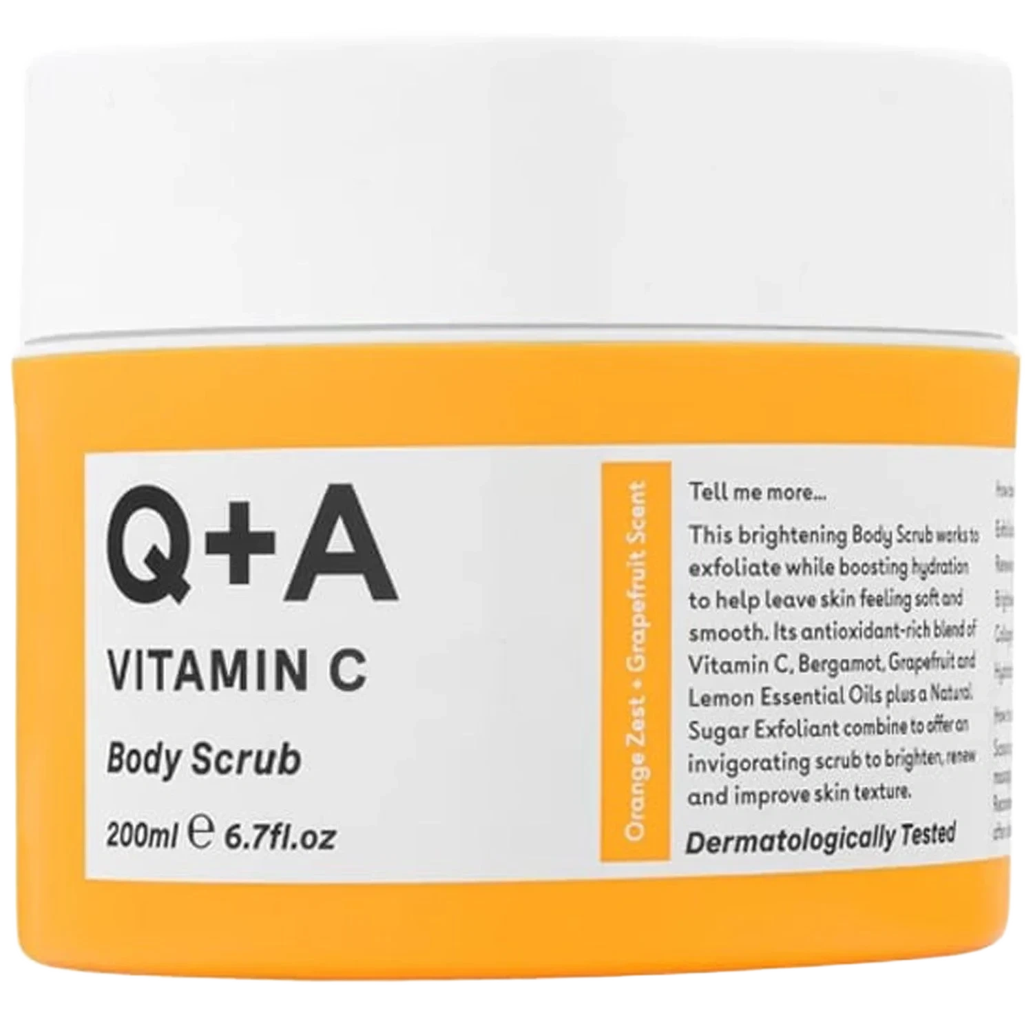 Q+A Vitamin C Body Scrub