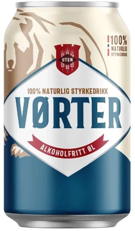 Uten Vørterøl 0,33l boks