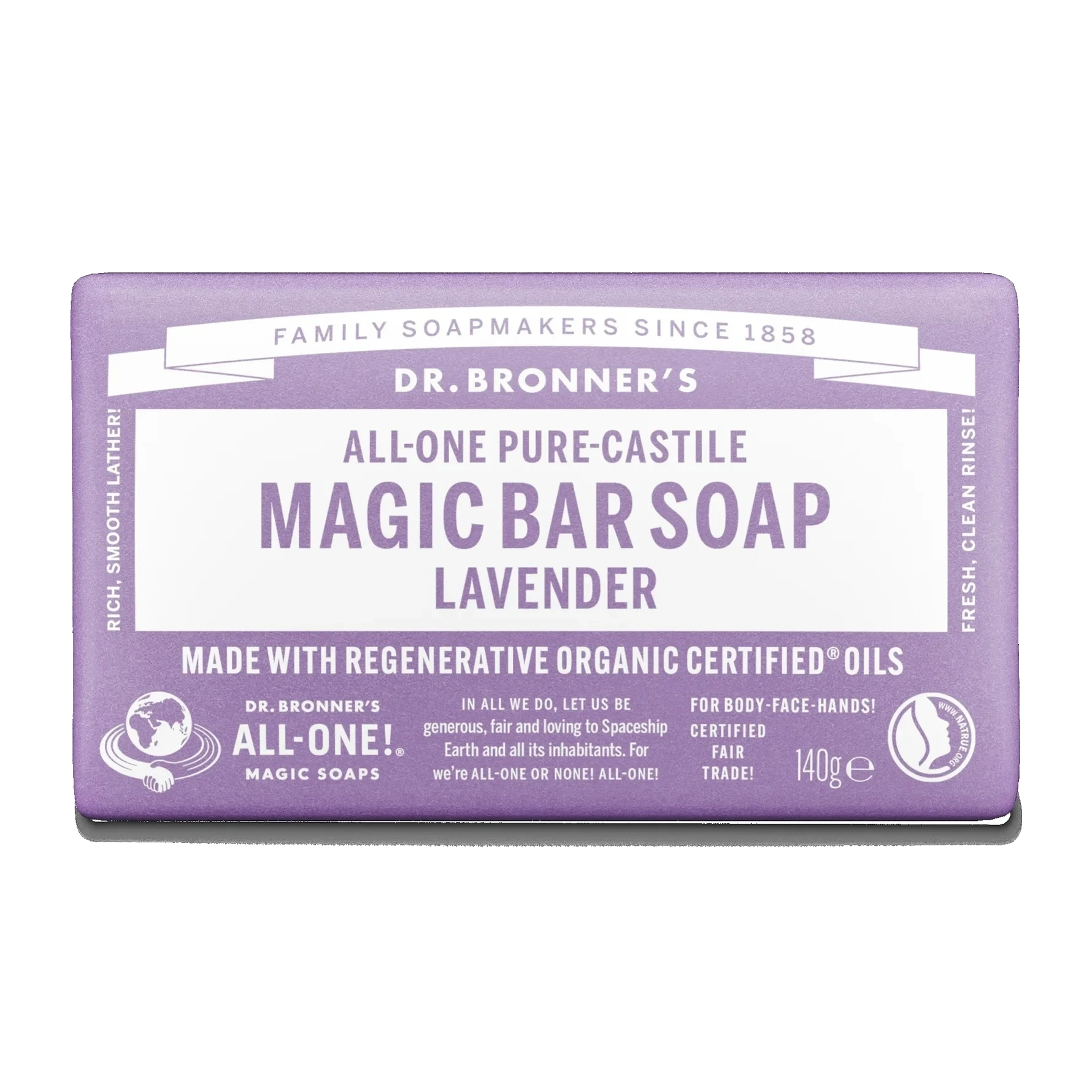 Dr. Bronner's Bar Soap Lavender