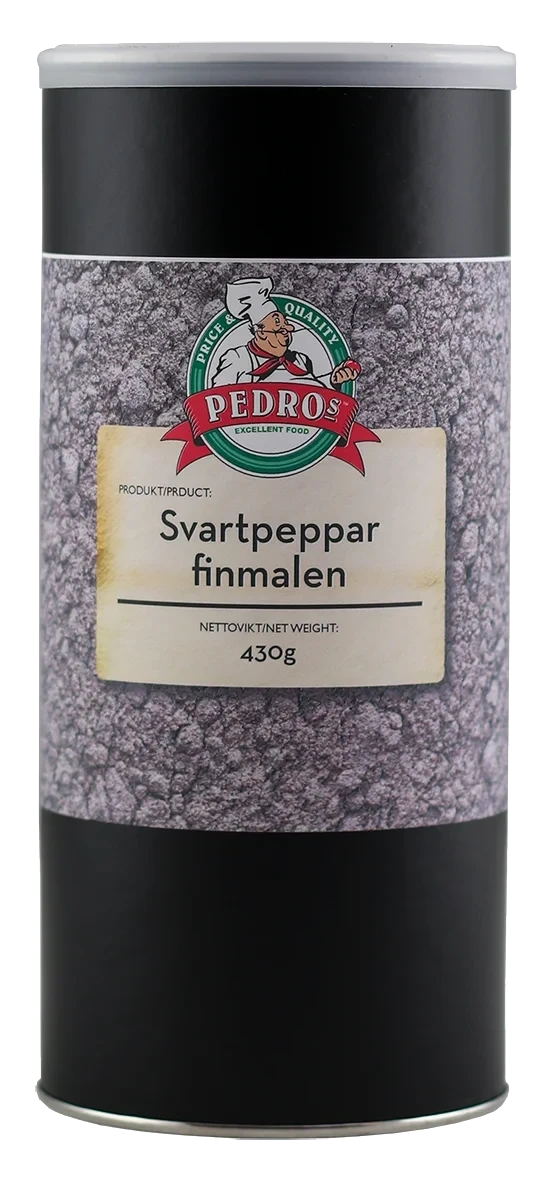 Svartpeppar malen