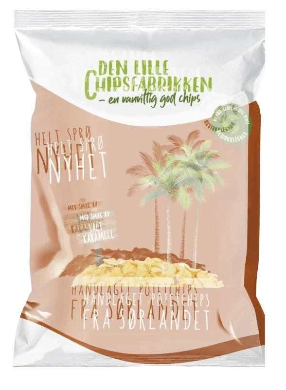 Chipsfabrikken Original Salt Karamell 150g