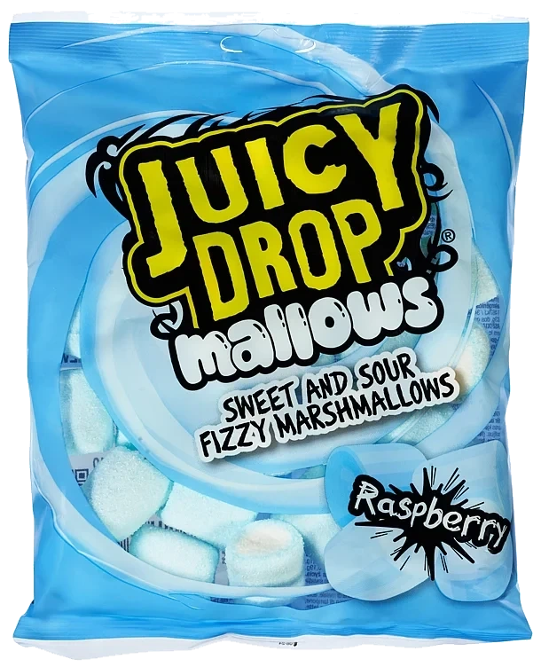 Juicy drop mallows raspberry  100g