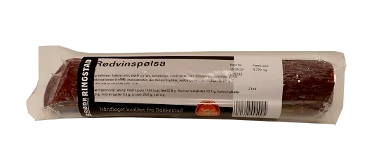 Rødvinspølsa 270g