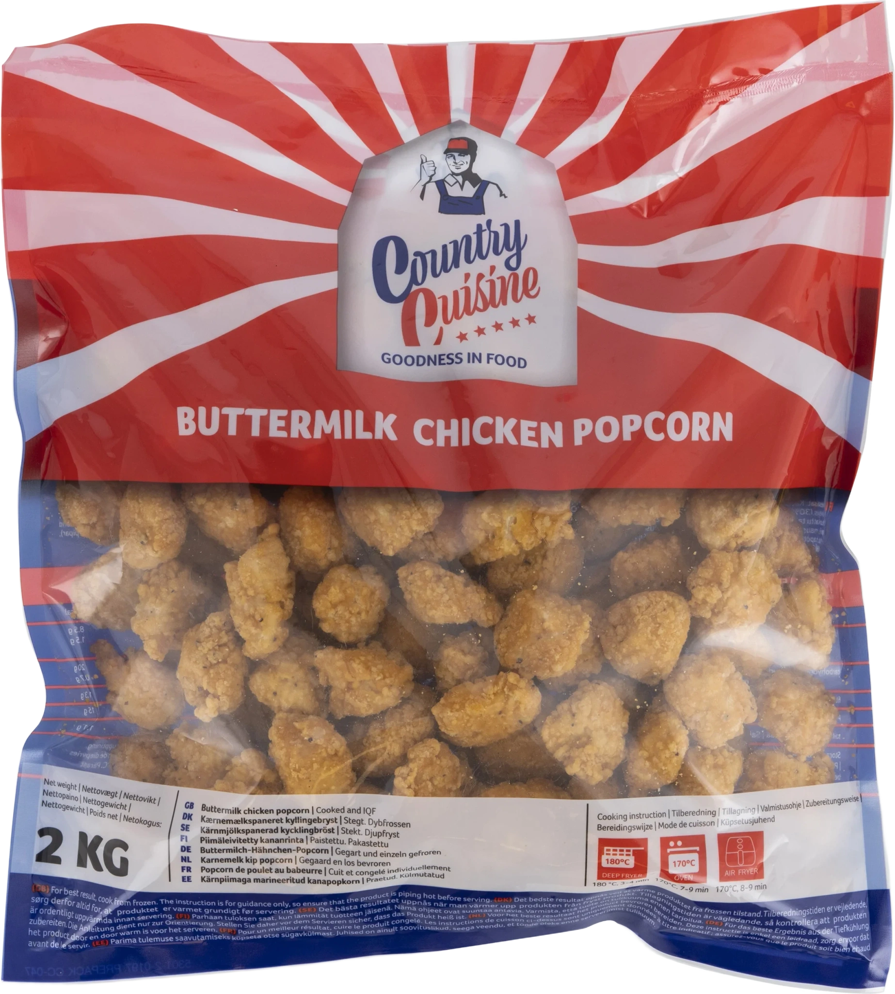 Country Cuisine Buttermilk Chicken Popcorn