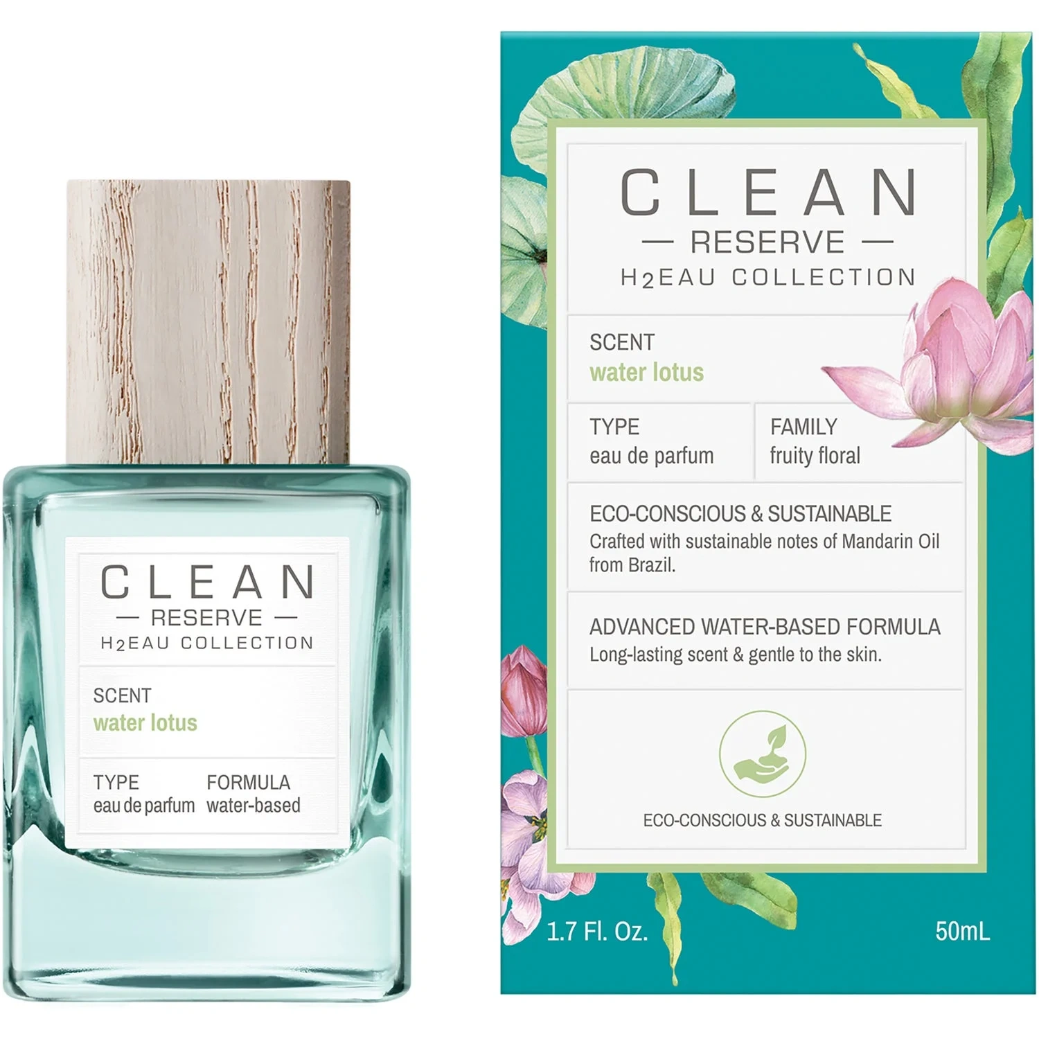Clean Reserve H2EAU Water Lotus Eau de Parfum 50 ml