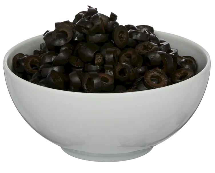 Oliven sort skivet    3kg