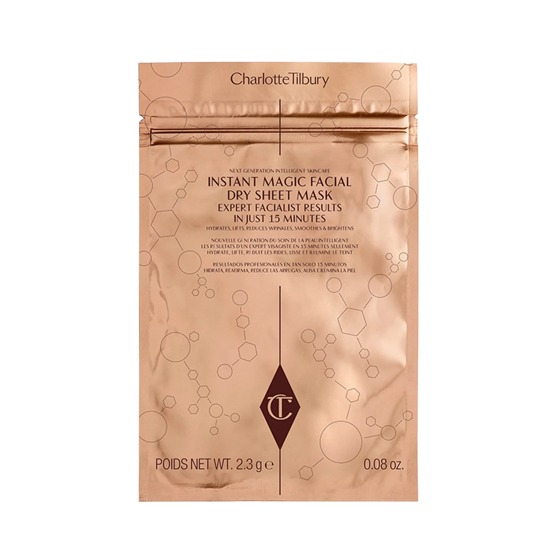 Charlotte Tilbury Instant Magic Facial Dry Sheet Mask Single