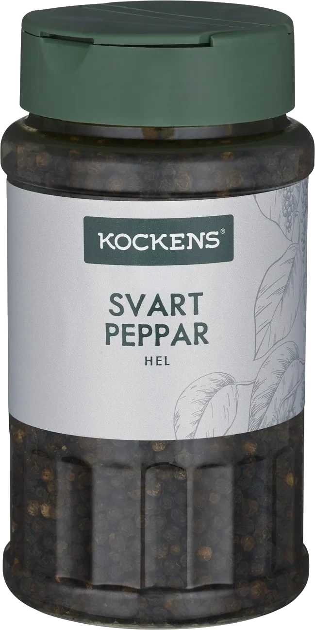 Svartpeppar hel