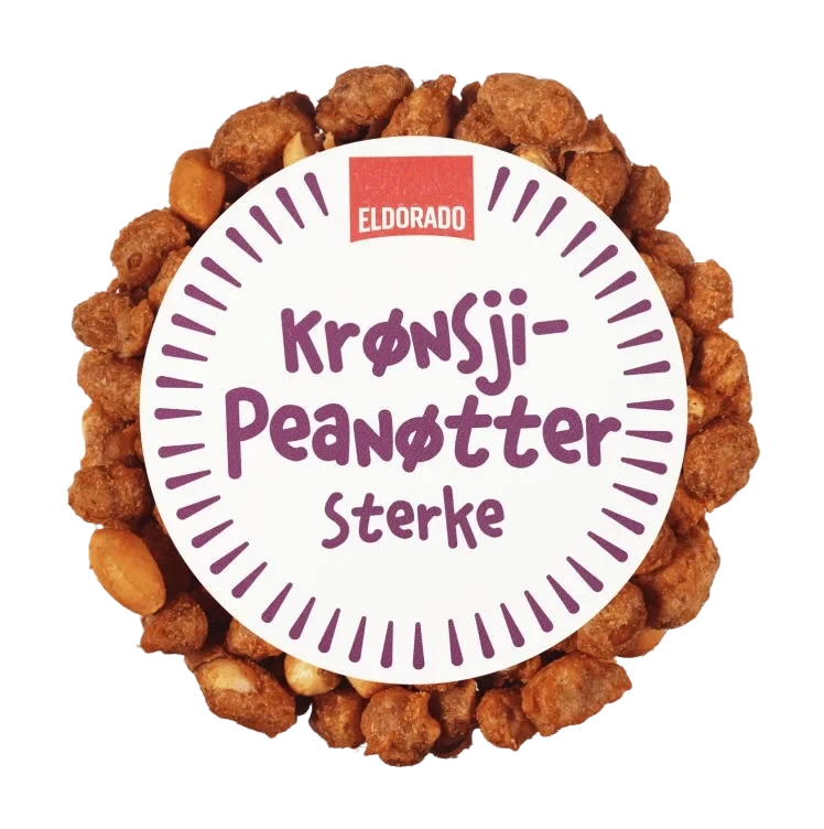 Peanøttkrønsj Katjang Pedis 125g Eldorado