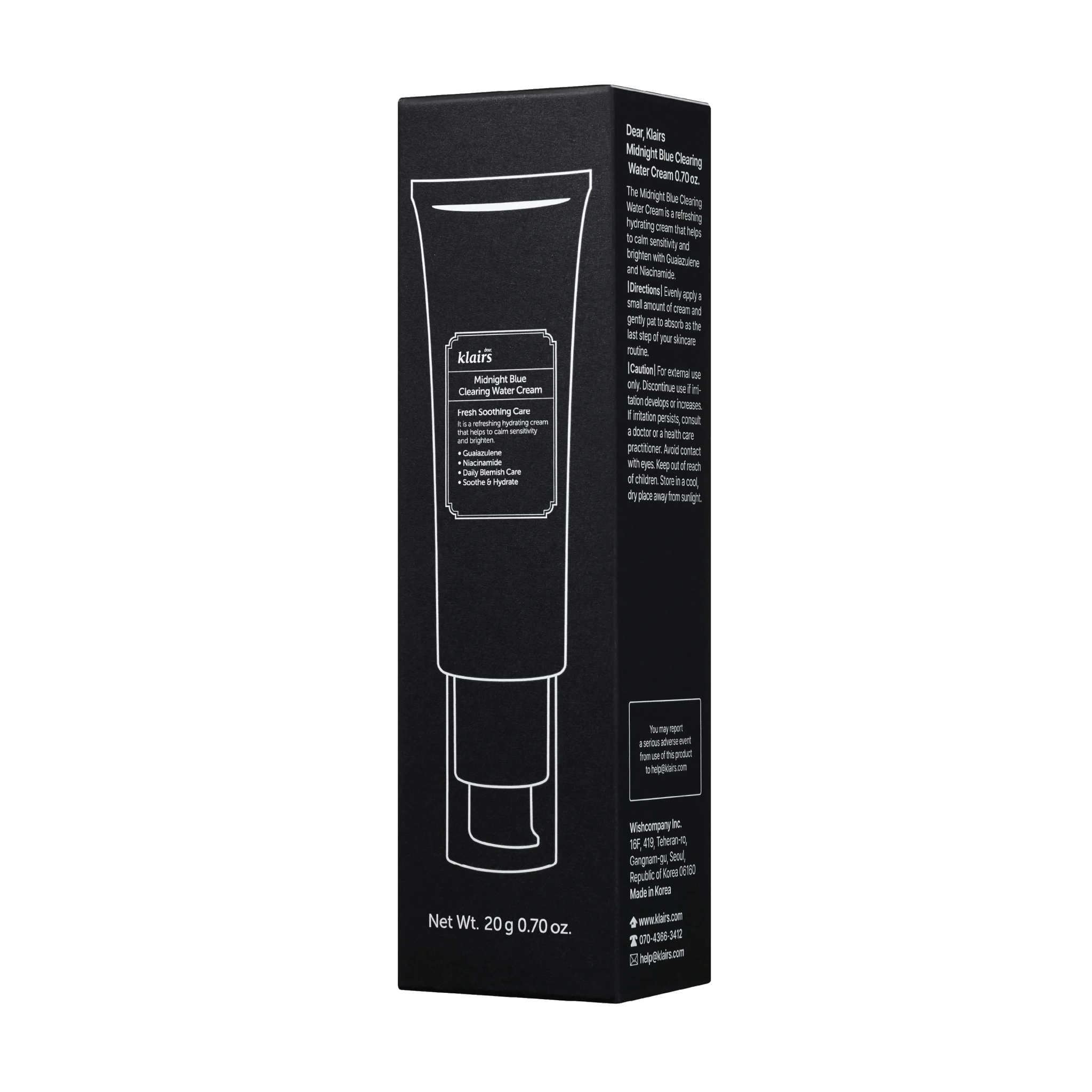 Midnight Blue Clearing Water Cream