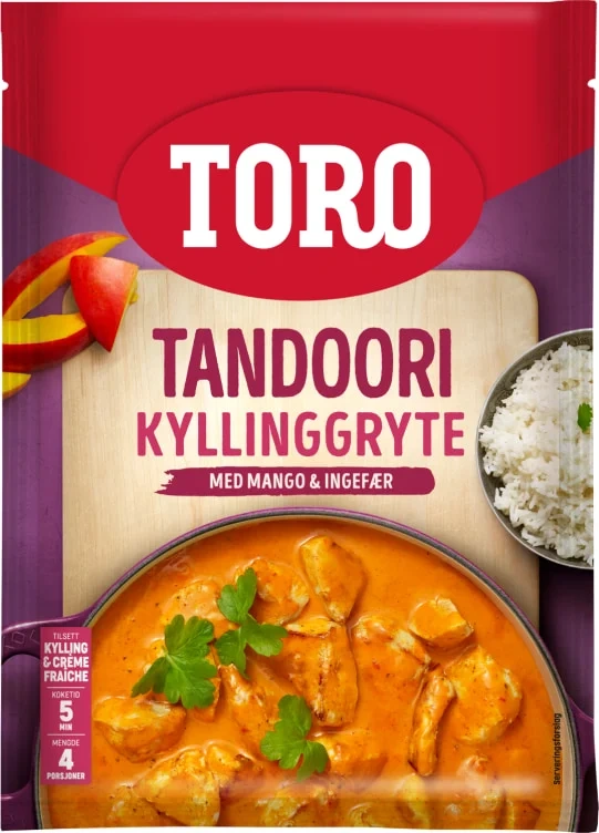 Toro Tandoori Gryte 17x80g