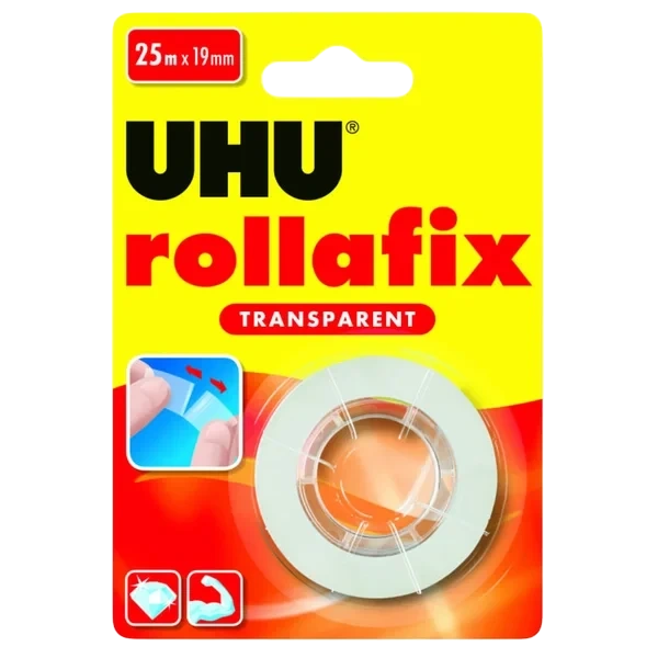 Tape Refill Transp 25m Uhu