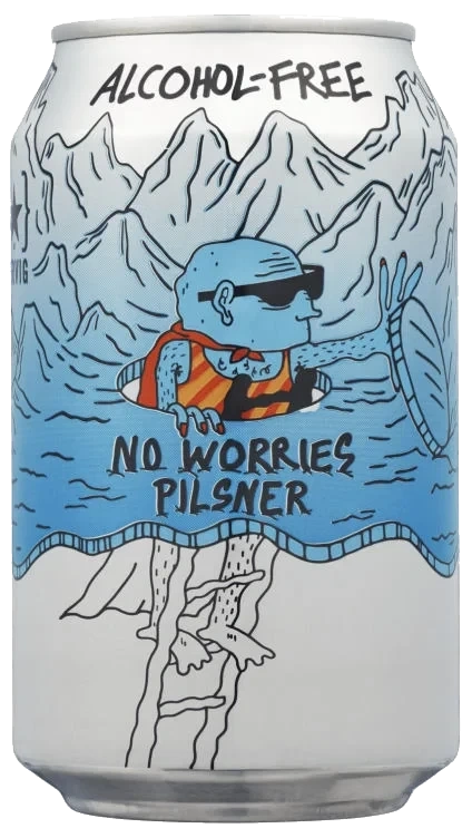 No Worries Pilsner 0,33l boks Lervig