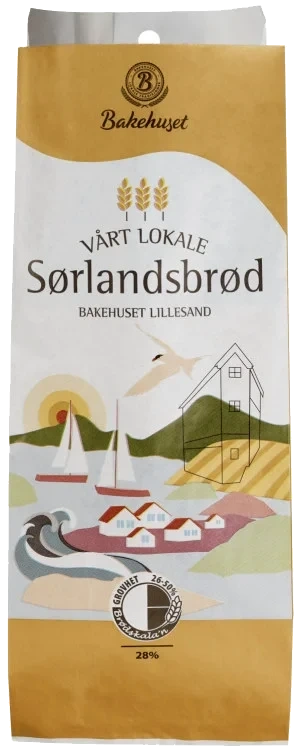Sørlandsbrød 750g Bakehuset