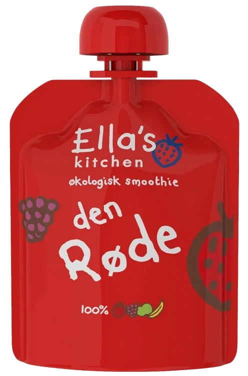 Ellas smoothie den røde økol.   90g