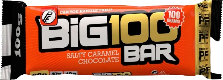 Big 100 Bar Salty Caramel Choc 100g Pf