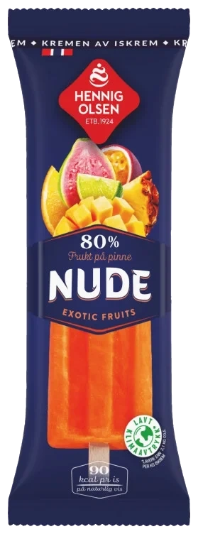 Nude Exotic Fruits 80% Frukt 80ml Hennig-Olsen