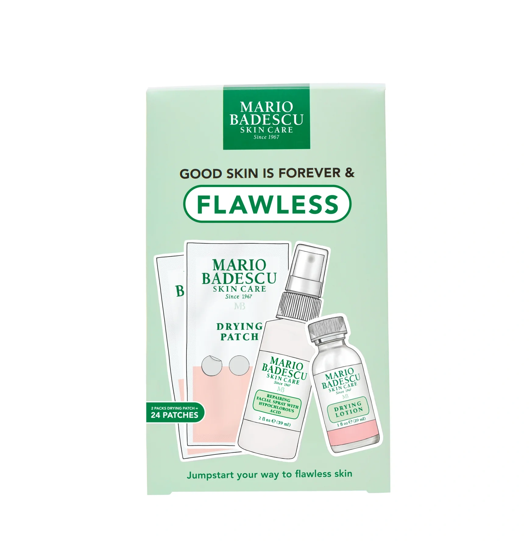 Mario Badescu Good Skin Is Forever & Flawless Kit 1 pcs