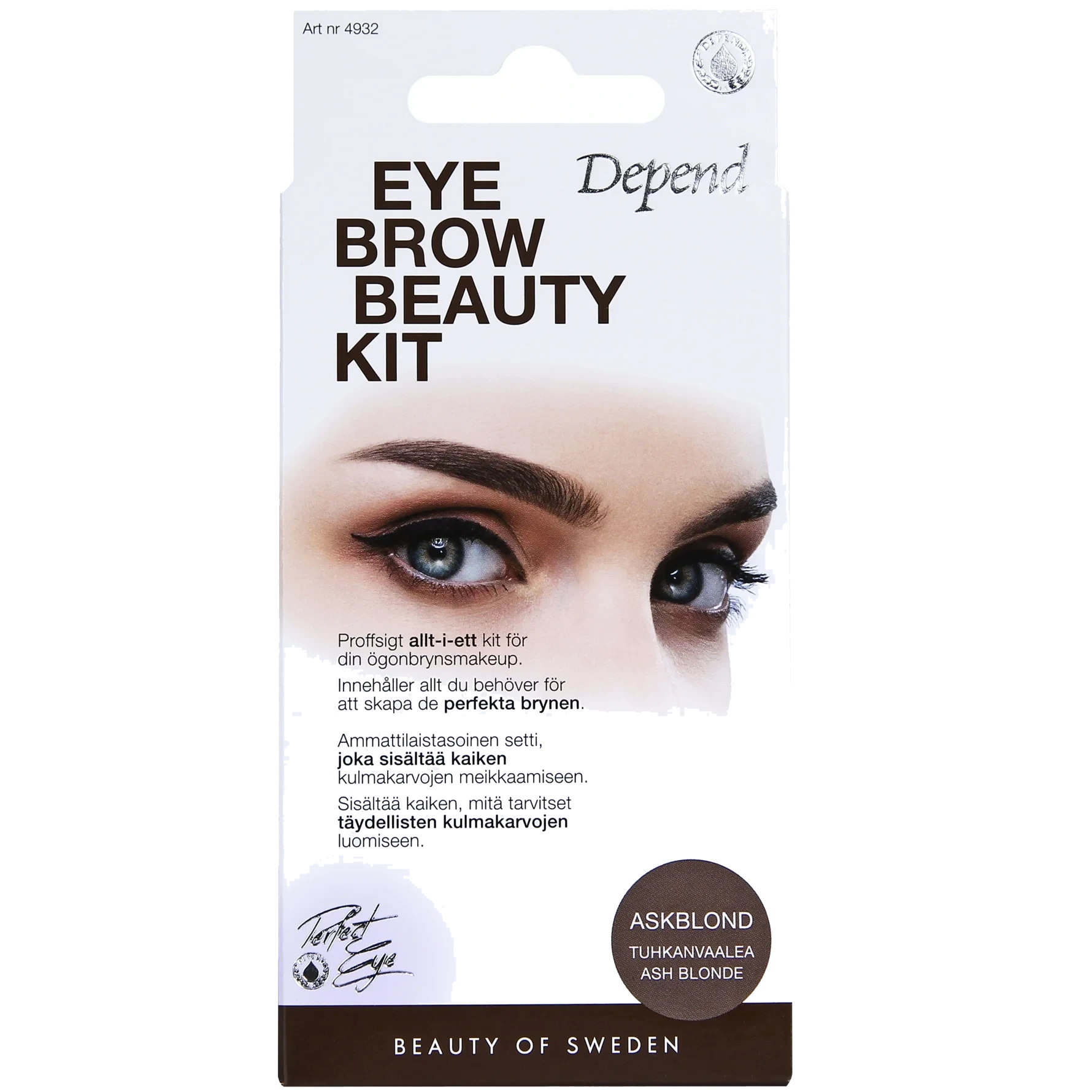 Depend Eyebrow Beauty Kit Ash Blonde