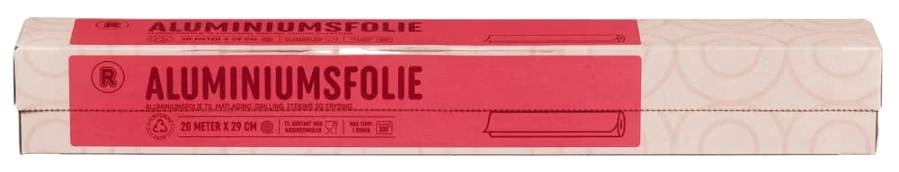 Aluminiumsfolie 29cm, 20 m