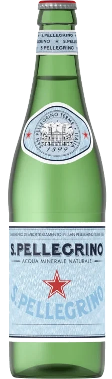 San Pellegrino 0,5l flaske glass