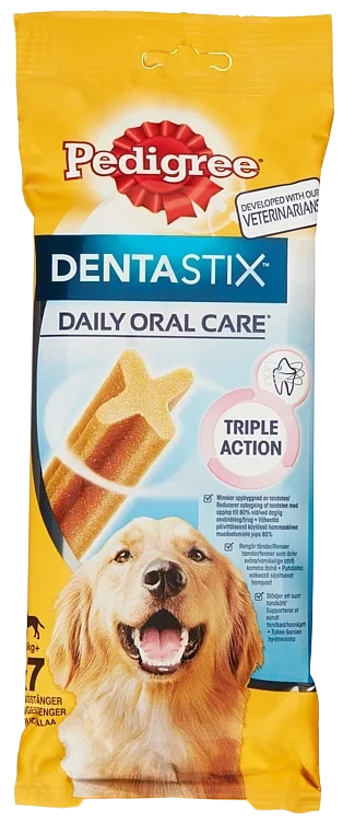 Pedigree Dentastix Large Tyggepinner 7x38g