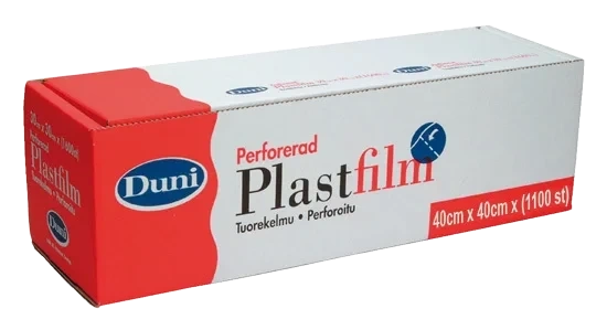Perforerad Plast folie