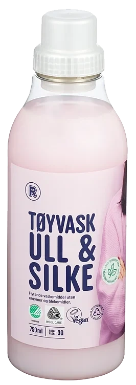 Flytende tøyvask ull & silke r   750ml