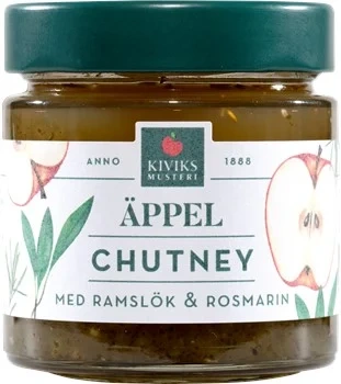 Äppelchutney med Ramslök/Rosmarin