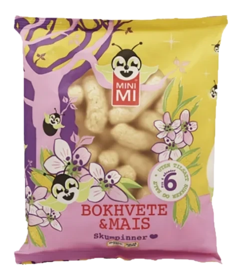 Minimi Bokhvete & Mais 30g