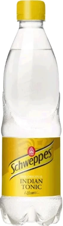 Tonic Water 0,5l flaske Schweppes