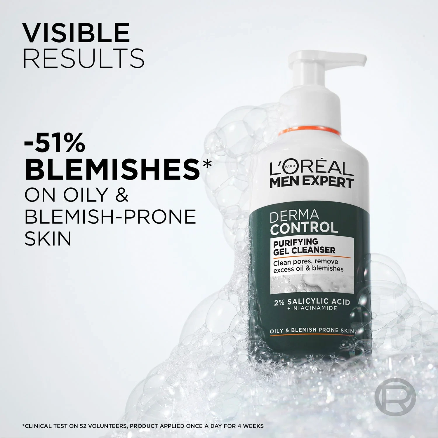 L'Oréal Paris Men Expert Derma Control Purifying Gel Cleanser