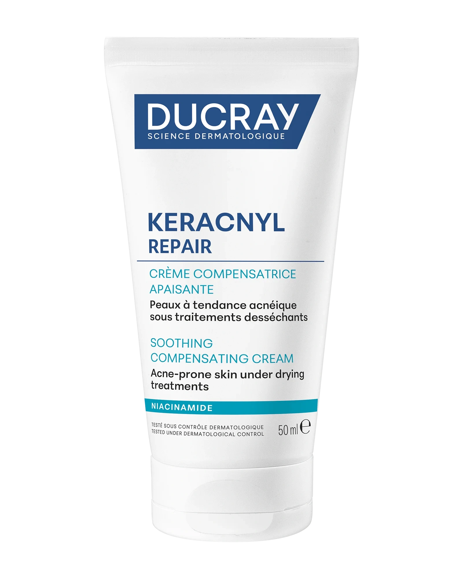 Ducray Keracnyl Compensatory Repair Cream, 50 ml