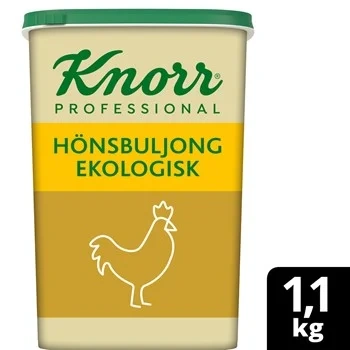 Knorr Økologisk Hønsebuljong Lavsalt
