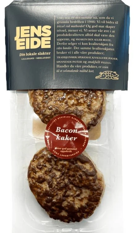 Baconkaker 2stk Jens Eide