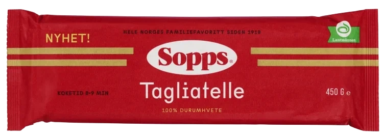 Tagliatelle 450g Sopps