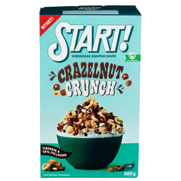 Start! Granola Crazelnut 500g