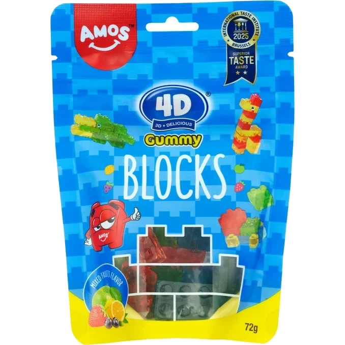 Godis 4D Gummy Blocks